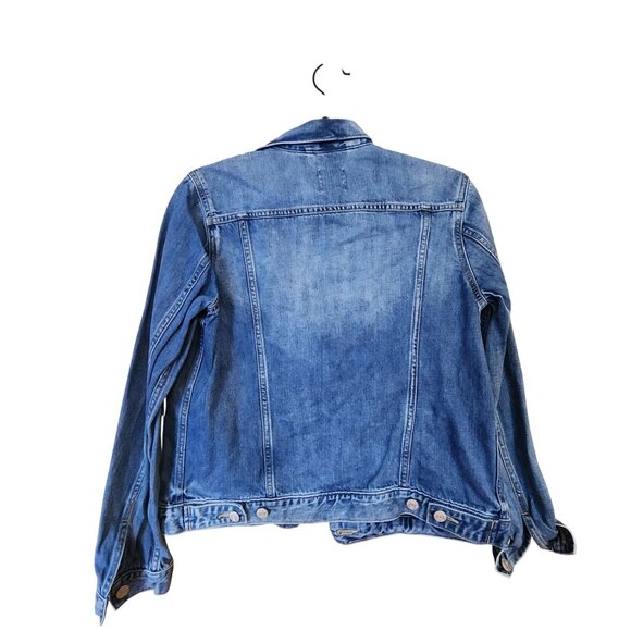 Gap Womens Denim Jean Jacket Medium - Blue - Picture 2 of 3